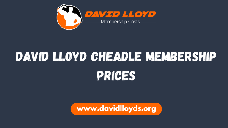 David Lloyd Cheadle Membership Prices