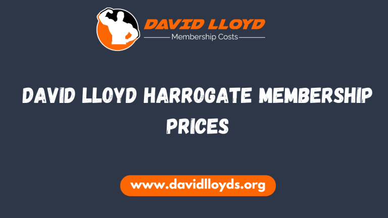 David Lloyd Harrogate Membership Prices